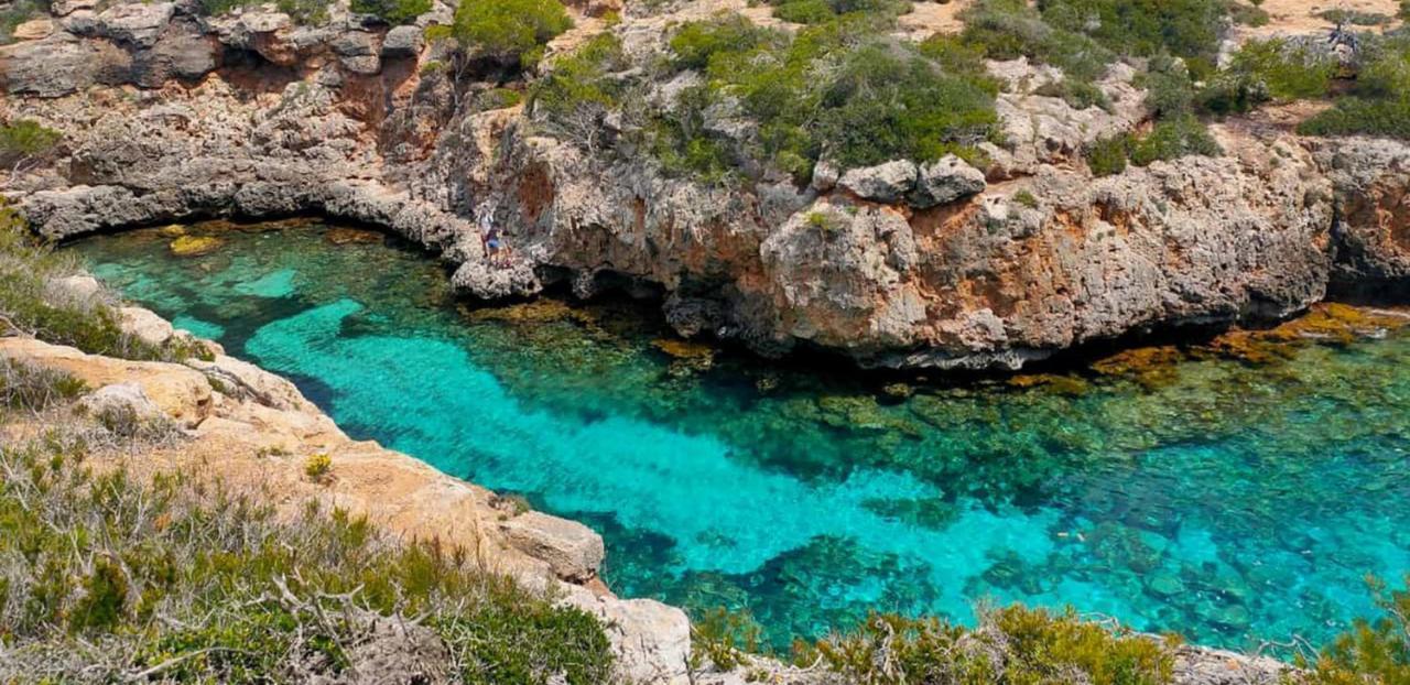 *Casa Aguamarina* Villa Am Meer Cala Pi  Esterno foto